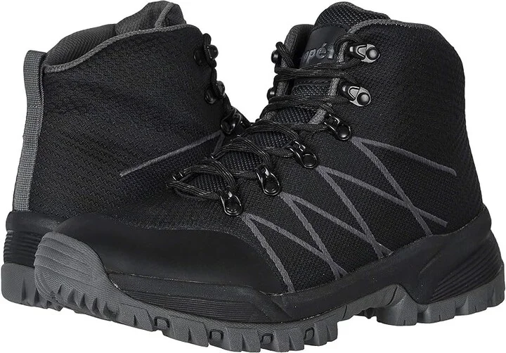 Propet Traverse Men's Shoes Black/Dark Grey : 10.5 XX (5E), Synthetic