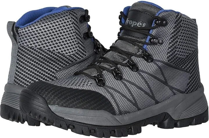 Propet Traverse Men's Shoes Grey/Black : 8 XX (5E), Synthetic