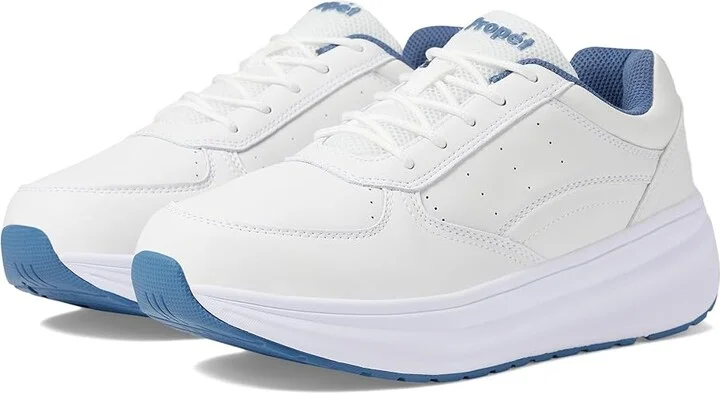 Propet Ultima Women's Cross Training Shoes White/Denim : 6.5 W (D), Leather