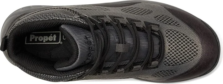 Propet Varese Men's Hiking Boots Grey/Black : 12 M (D), Synthetic - Image 2