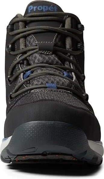 Propet Veymont Men's Shoes Grey/Blue : 8 M (D), Leather - Image 5