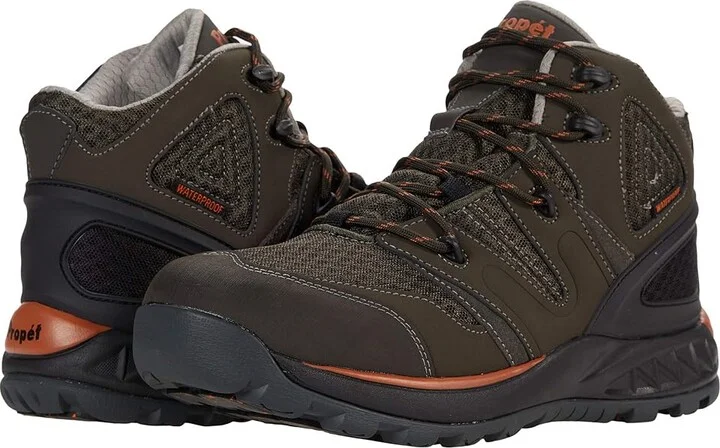 Propet Veymont Men's Shoes Gunsmoke : 8 XX (5E), Leather