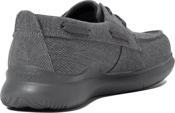 Propet Viasol Lace Men's Shoes Grey : 8.5 XX (5E), Canvas - Image 4