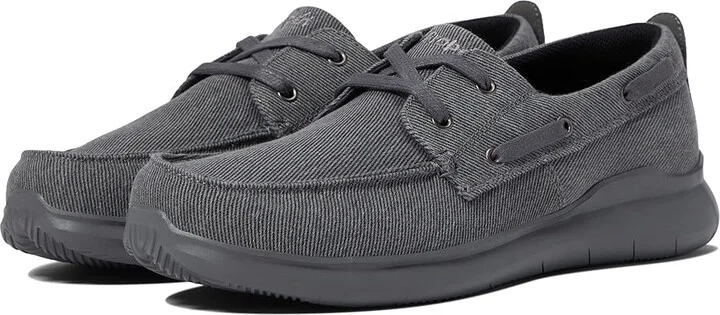 Propet Viasol Lace Men's Shoes Grey : 8.5 XX (5E), Canvas