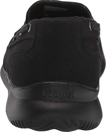 Propet Viasol Men's Slip on Shoes Black : 9 XX (5E), Canvas - Image 5