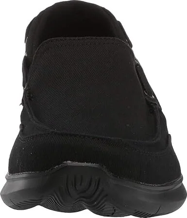 Propet Viasol Men's Slip on Shoes Black : 9 XX (5E), Canvas - Image 6