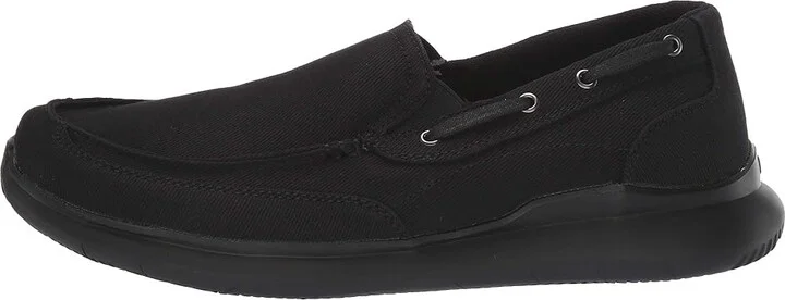 Propet Viasol Men's Slip on Shoes Black : 9 XX (5E), Canvas - Image 7