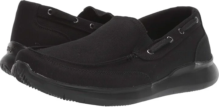 Propet Viasol Men's Slip on Shoes Black : 9 XX (5E), Canvas