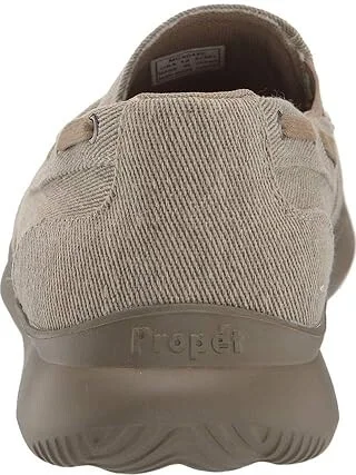 Propet Viasol Men's Slip on Shoes Tan : 9 XX (5E), Canvas - Image 5