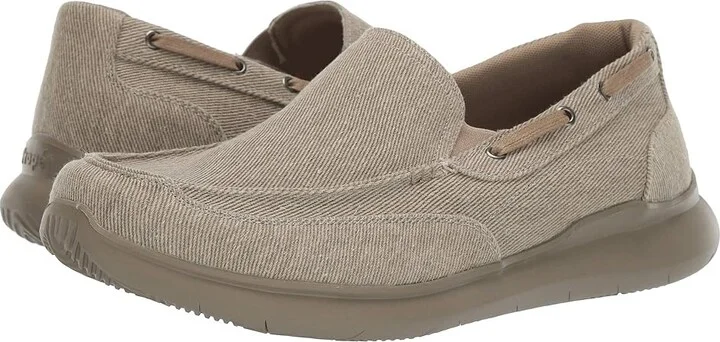 Propet Viasol Men's Slip on Shoes Tan : 9 XX (5E), Canvas