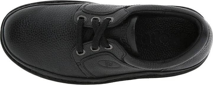 Propet Village Walker Medicare/HCPCS Code = A5500 Diabetic Shoe Men's Lace up casual Shoes Black Grain : 14 N (B), Full Grain leather - Image 3