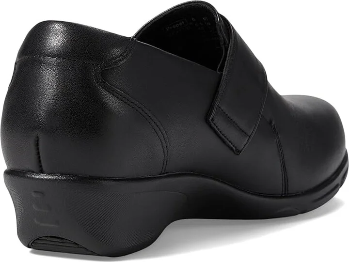 Propet Wallis Women's Flat Shoes Black : 7.5 XX (4E), Leather - Image 4