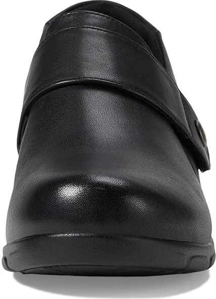 Propet Wallis Women's Flat Shoes Black : 7.5 XX (4E), Leather - Image 5