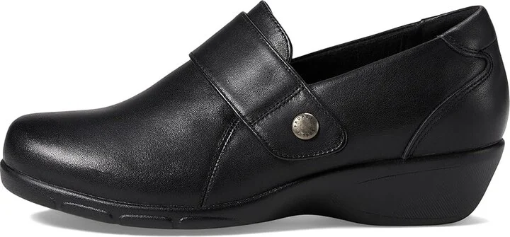 Propet Wallis Women's Flat Shoes Black : 7.5 XX (4E), Leather - Image 6
