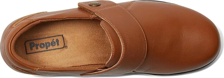 Propet Wallis Women's Flat Shoes Black : 7.5 XX (4E), Leather - Image 7
