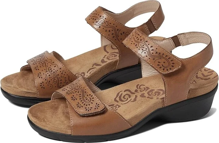 Propet Wanda Women's Shoes Tan : 9.5 XX (4E), Leather