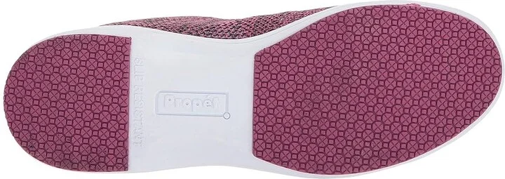 Propet Washable Walker Evolution Women's Shoes Berry/Blue : 5 W (D), Synthetic/Textile - Image 4