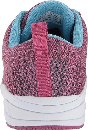 Propet Washable Walker Evolution Women's Shoes Berry/Blue : 5 W (D), Synthetic/Textile - Image 5