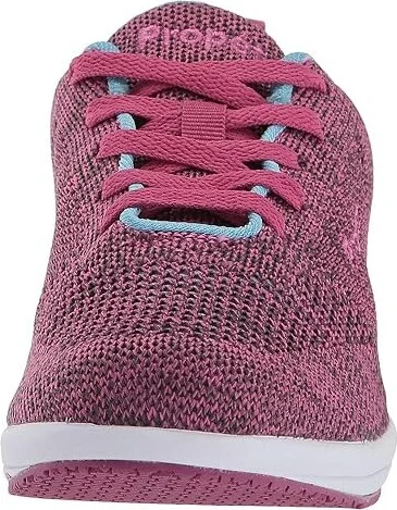Propet Washable Walker Evolution Women's Shoes Berry/Blue : 5 W (D), Synthetic/Textile - Image 6