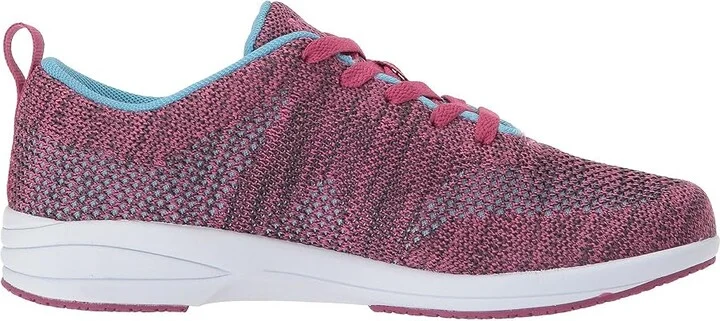 Propet Washable Walker Evolution Women's Shoes Berry/Blue : 5 W (D), Synthetic/Textile - Image 8