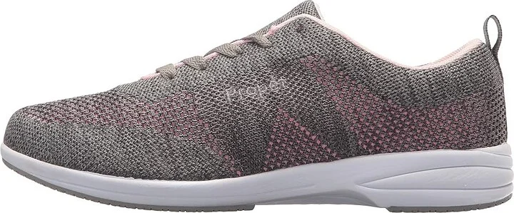 Propet Washable Walker Evolution Women's Shoes Grey/Pink : 6 M (B), Synthetic/Textile - Image 7