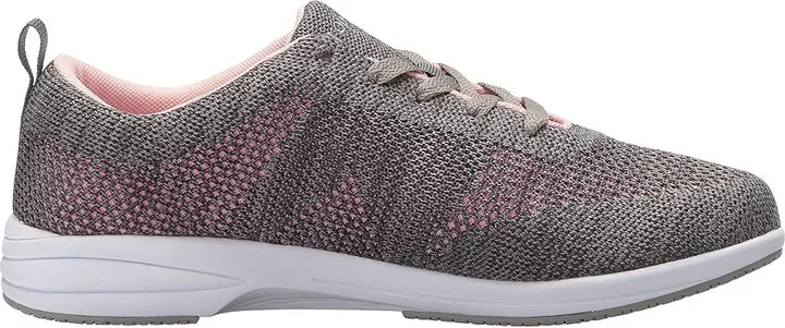 Propet Washable Walker Evolution Women's Shoes Grey/Pink : 6 M (B), Synthetic/Textile - Image 8