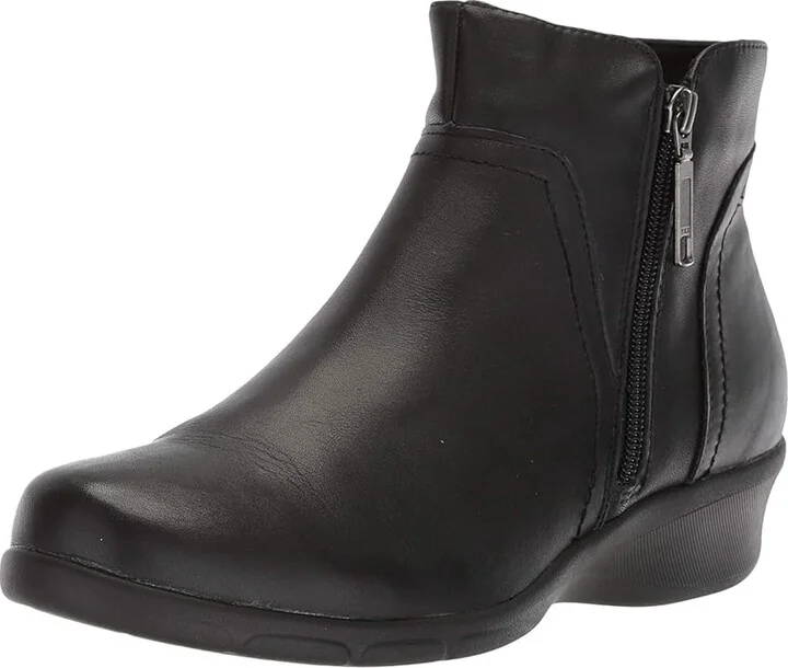 Propet Waverly Women's Shoes Black : 6.5 XX (4E), Leather - Image 2
