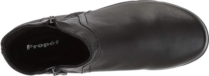 Propet Waverly Women's Shoes Black : 6.5 XX (4E), Leather - Image 3