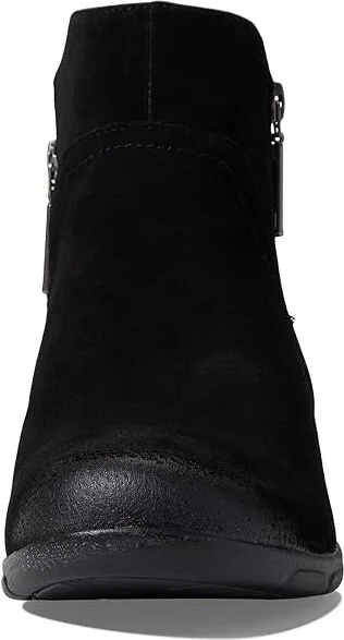 Propet Waverly Women's Shoes Black Suede : 6 XX (4E) - Image 2