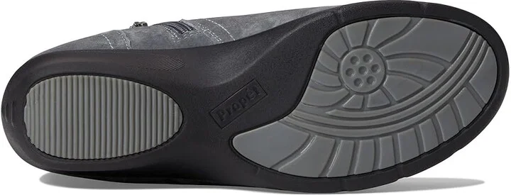 Propet Waverly Women's Shoes Grey Suede : 6.5 M (B) - Image 3
