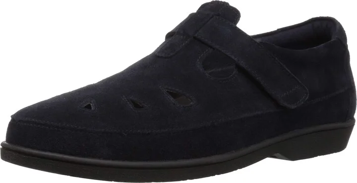 Navy Suede