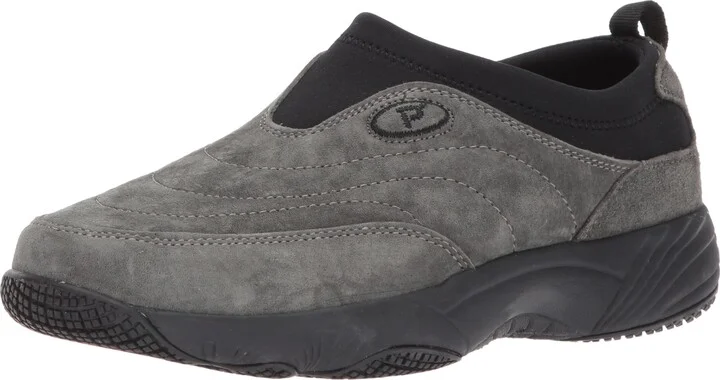 Propét Women's W3851 Wash & Wear Slip-on II Slip Resistant Sneaker Walking Shoe