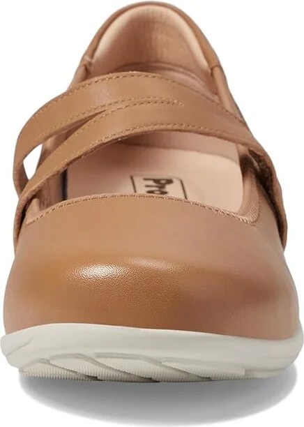 Propet Yara Mary Jane Women's Flat Shoes Light Grey : 8 X (2E), Leather - Image 6