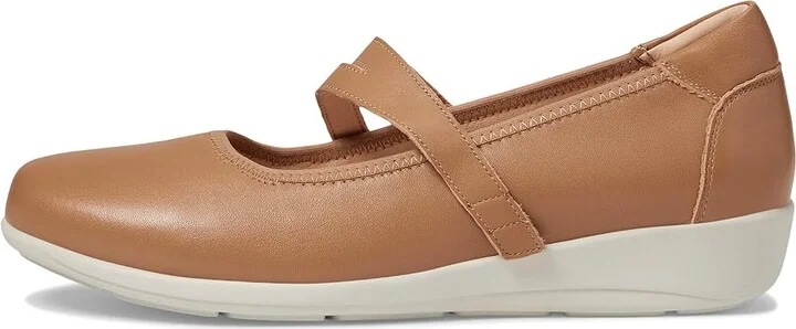 Propet Yara Mary Jane Women's Flat Shoes Light Grey : 8 X (2E), Leather - Image 9