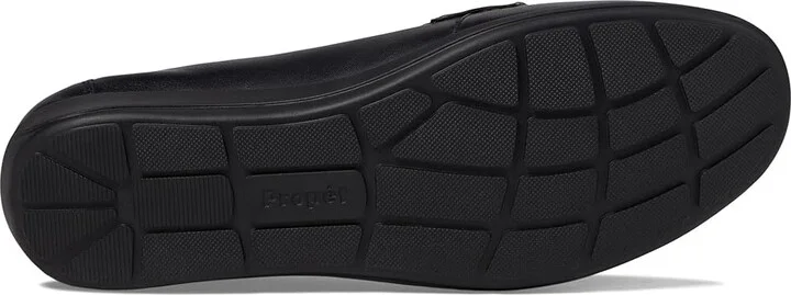 Propet Yetta Women's Flat Shoes Black : 12 M (B), Leather/Suede - Image 3