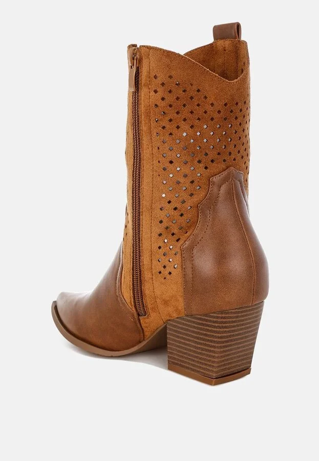 Prosia Woven Cowboy Boots - Image 3
