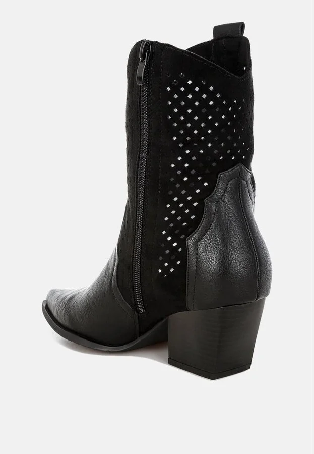 Prosia Woven Cowboy Boots - Image 4