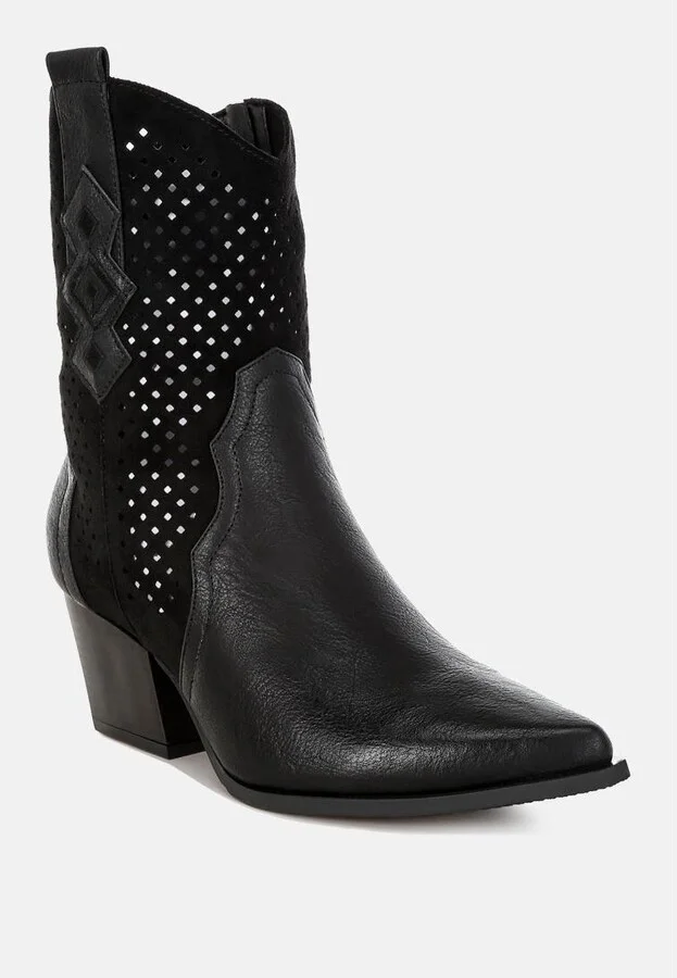 Prosia Woven Cowboy Boots - Image 5