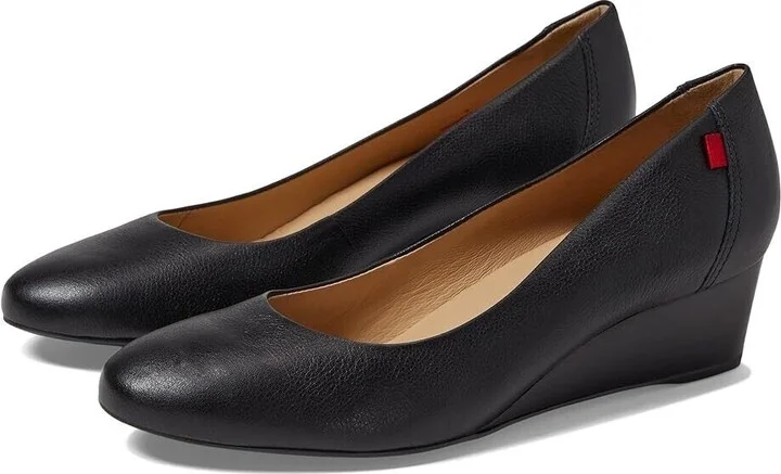 Prospect 51001-BNS Pumps Women's 6 Black Wedge Shoes ZPO708 (Black,6)