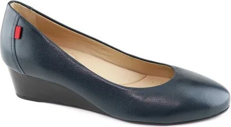 Prospect Leather Wedge Pump