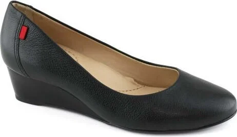 Prospect Leather Wedge Pump