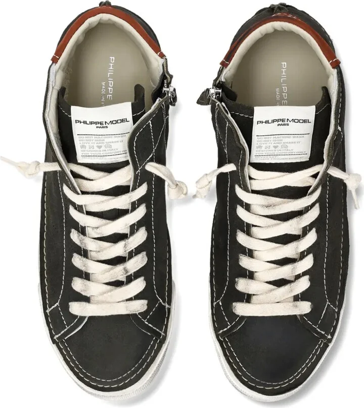 Prsx high-top suede sneakers - Image 4
