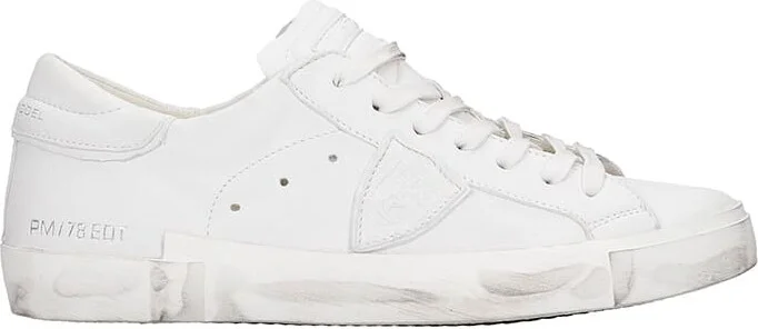 Prsx L Sneakers In White Leather