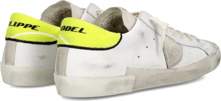 Prsx leather patchwork low-top sneakers - Image 3
