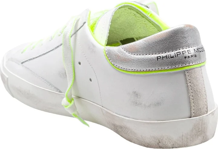 Prsx Leather Sneakers Color White/yellow - Image 3