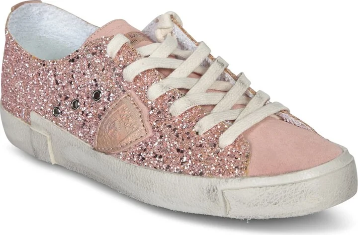 Prsx Low Glitter Pink Sneakers - Image 2