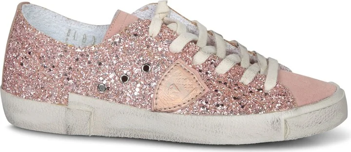 Prsx Low Glitter Pink Sneakers