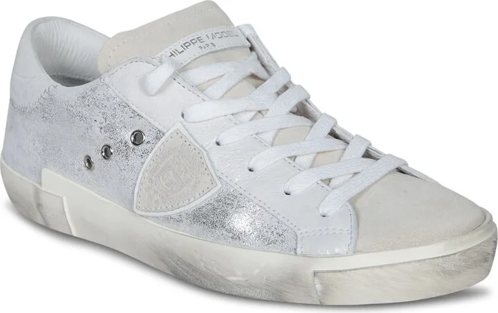 Prsx Low Sneakers In Silver - Image 2