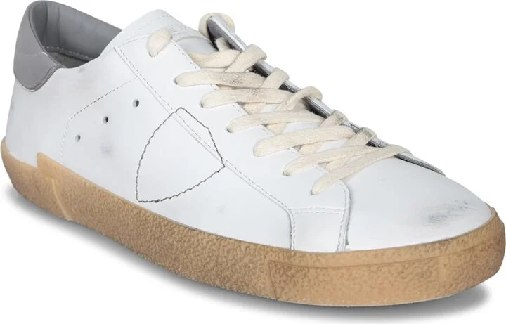 Prsx Low Sneakers In White And Grey - Image 2