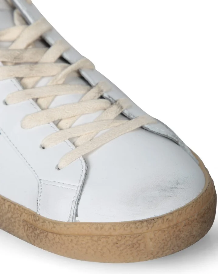 Prsx Low Sneakers In White And Grey - Image 4
